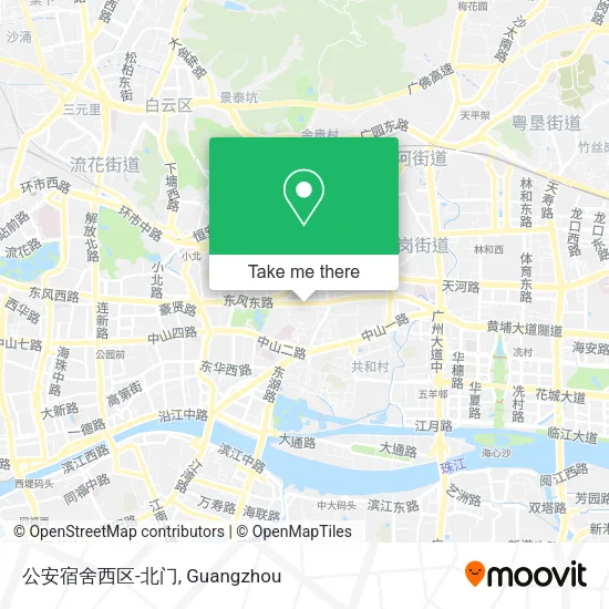 公安宿舍西区-北门 map