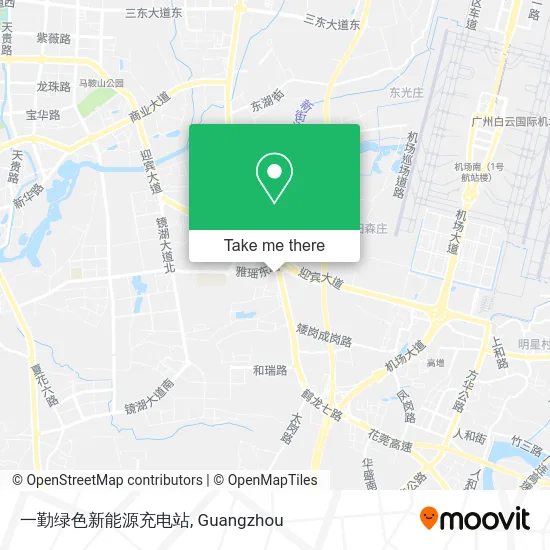 一勤绿色新能源充电站 map