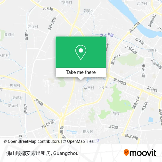 佛山顺德安康出租房 map