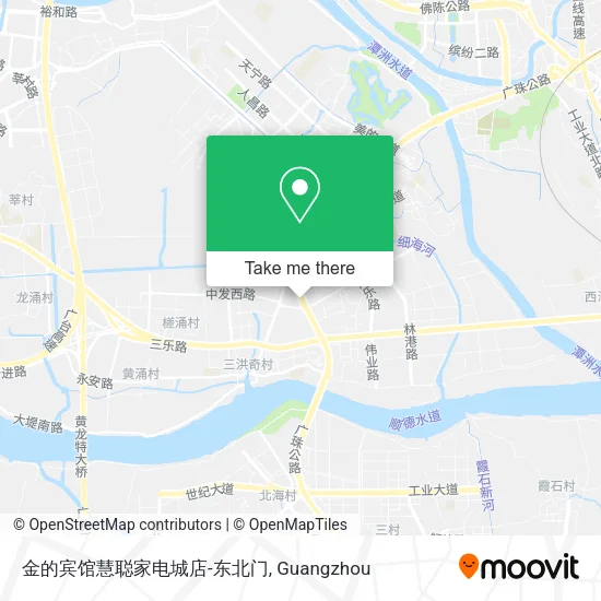 金的宾馆慧聪家电城店-东北门 map