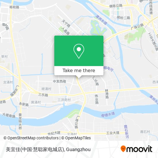 美宜佳(中国·慧聪家电城店) map