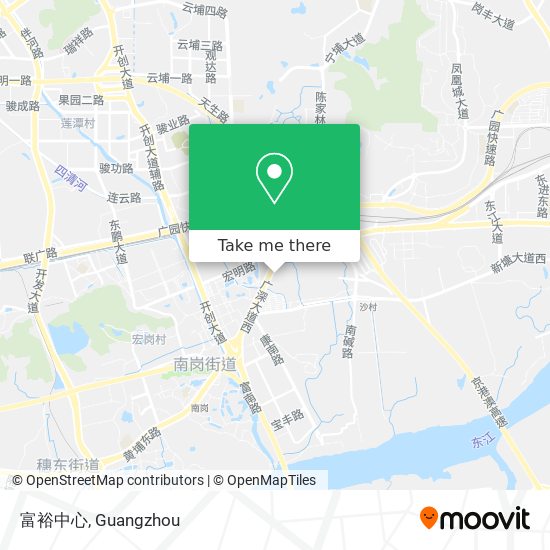 富裕中心 map