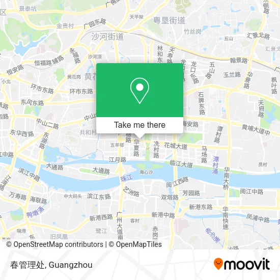 春管理处 map