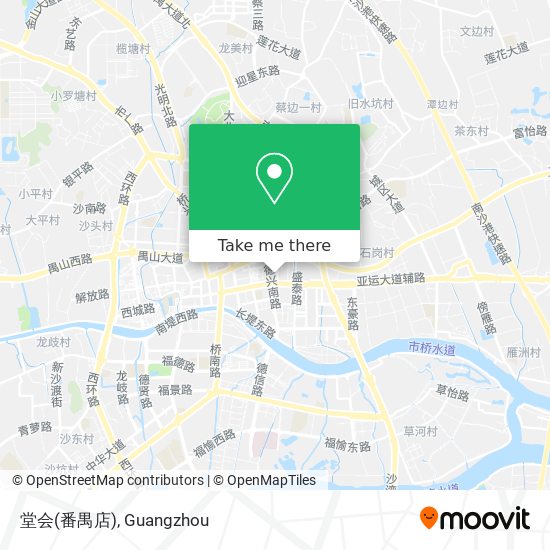 堂会(番禺店) map