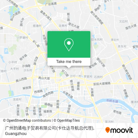 广州韵通电子贸易有限公司(卡仕达导航总代理) map