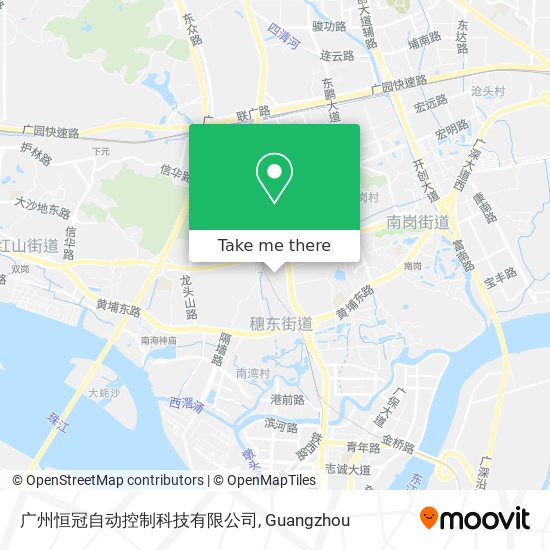 广州恒冠自动控制科技有限公司 map