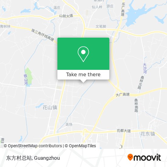 东方村总站 map