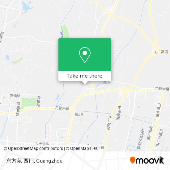 东方苑-西门 map