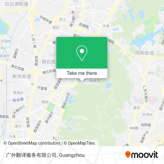 广外翻译服务有限公司 map