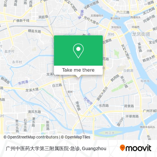 广州中医药大学第三附属医院-急诊 map