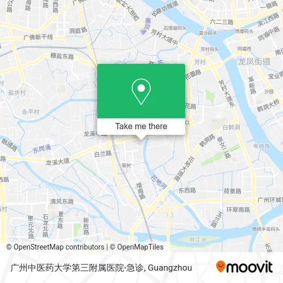 广州中医药大学第三附属医院-急诊 map