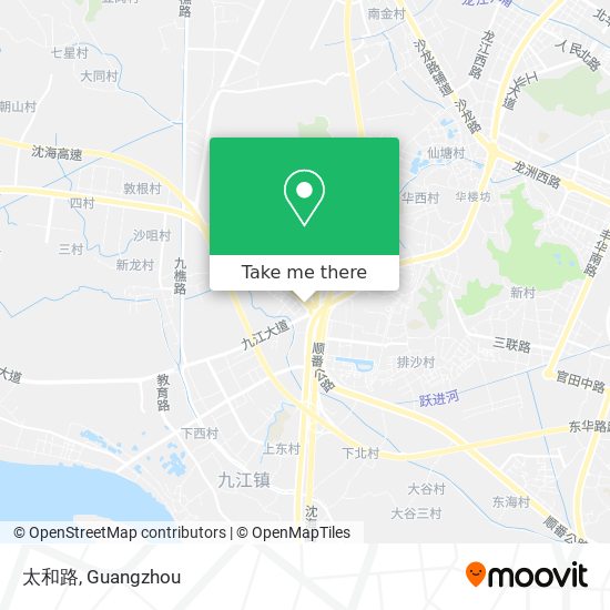 太和路 map