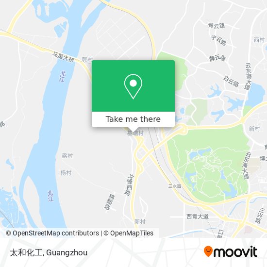 太和化工 map