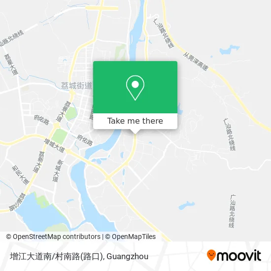 增江大道南/村南路(路口) map