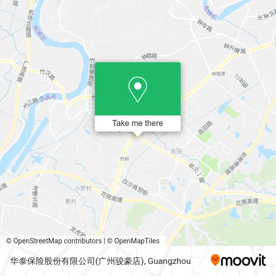 华泰保险股份有限公司(广州骏豪店) map