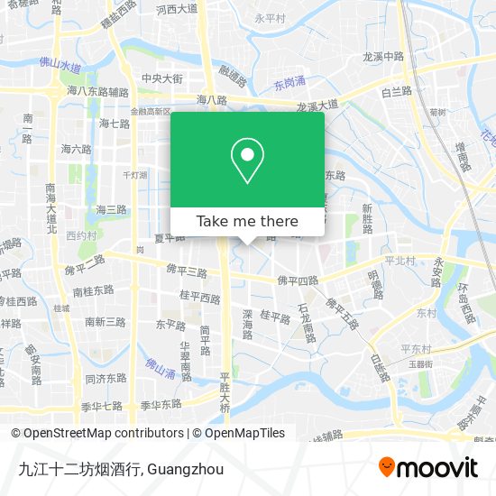 九江十二坊烟酒行 map