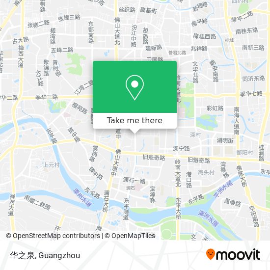 华之泉 map