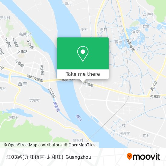 江03路(九江镇南-太和庄) map