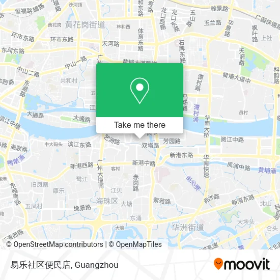 易乐社区便民店 map