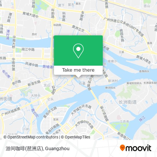 游间咖啡(琶洲店) map