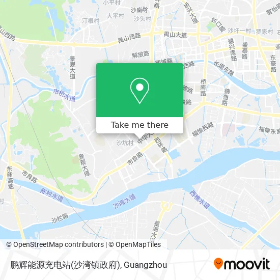 鹏辉能源充电站(沙湾镇政府) map