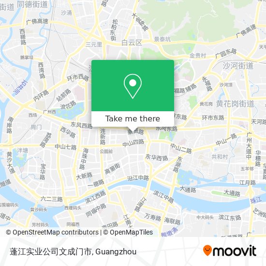 蓬江实业公司文成门市 map