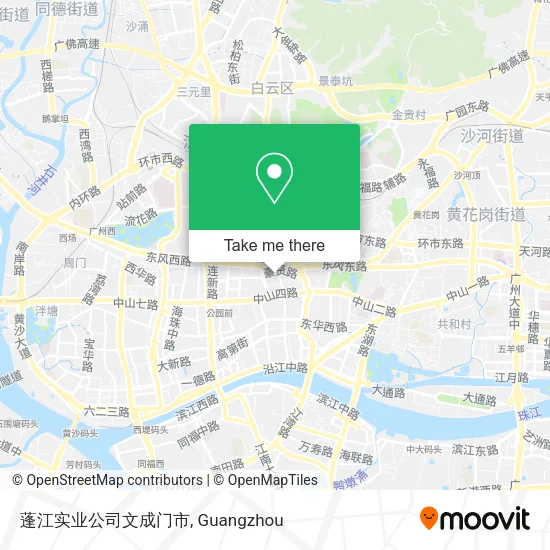 蓬江实业公司文成门市 map