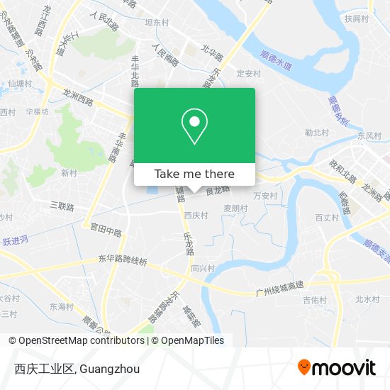 西庆工业区 map