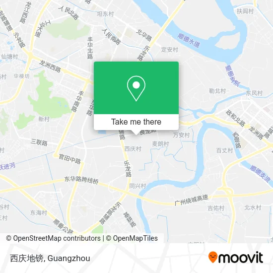 西庆地镑 map