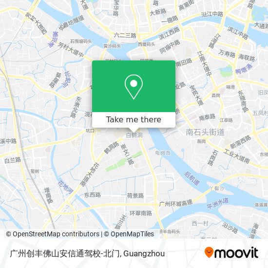 广州创丰佛山安信通驾校-北门 map