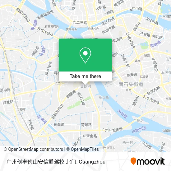 广州创丰佛山安信通驾校-北门 map