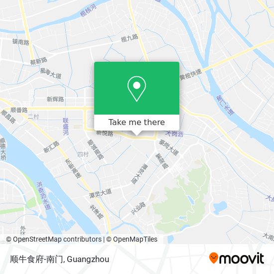 顺牛食府-南门 map