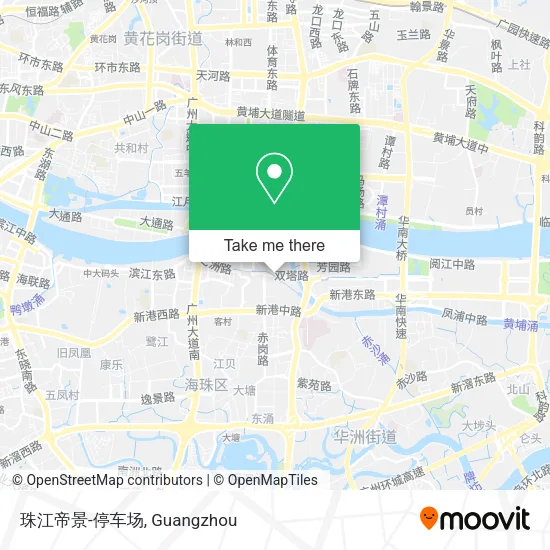 珠江帝景-停车场 map