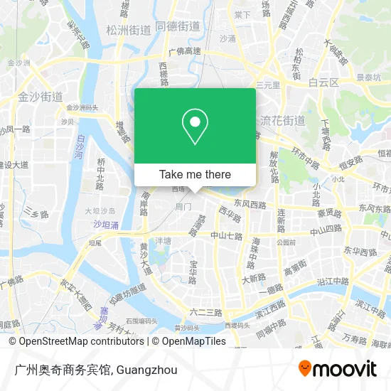 广州奥奇商务宾馆 map