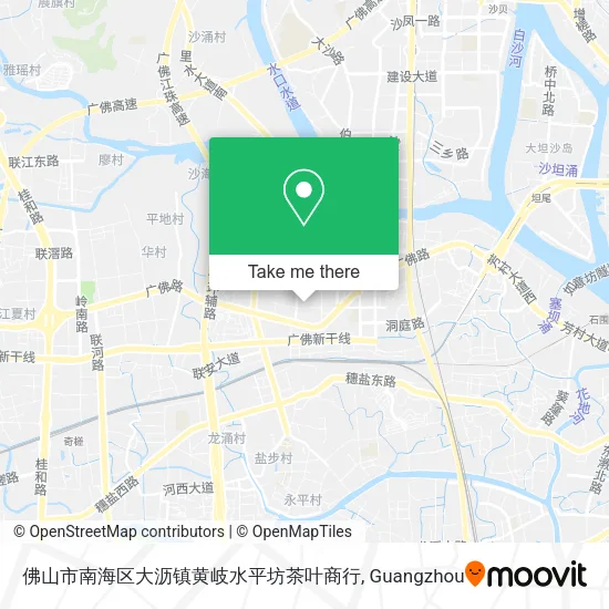 佛山市南海区大沥镇黄岐水平坊茶叶商行 map