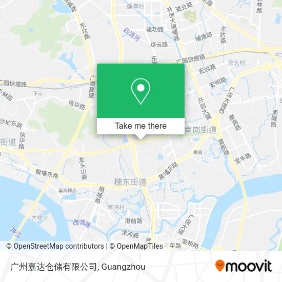 广州嘉达仓储有限公司 map