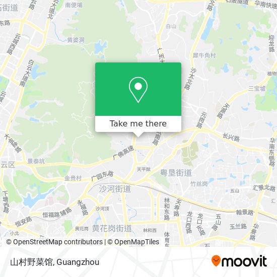 山村野菜馆 map