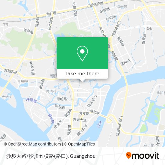 沙步大路/沙步五横路(路口) map