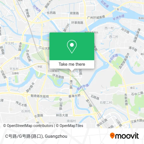 C号路/G号路(路口) map