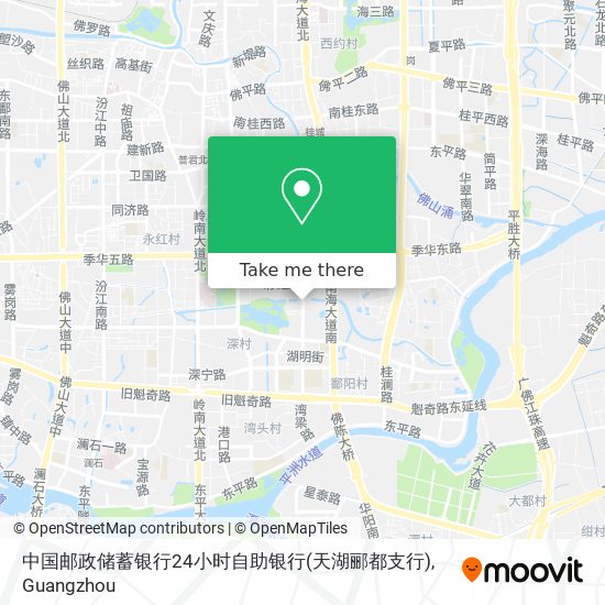 中国邮政储蓄银行24小时自助银行(天湖郦都支行) map