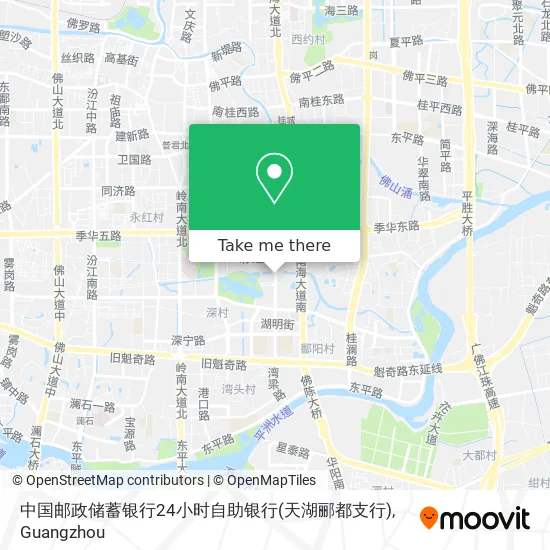 中国邮政储蓄银行24小时自助银行(天湖郦都支行) map