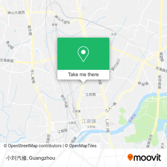 小刘汽修 map