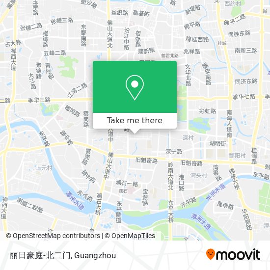 丽日豪庭-北二门 map