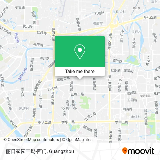 丽日家园二期-西门 map
