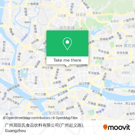 广州屈臣氏食品饮料有限公司(广州起义路) map