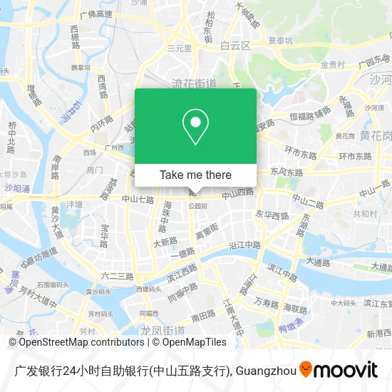 广发银行24小时自助银行(中山五路支行) map
