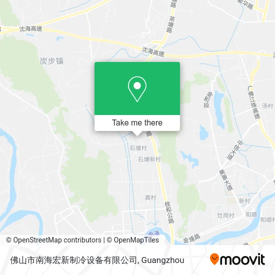 佛山市南海宏新制冷设备有限公司 map