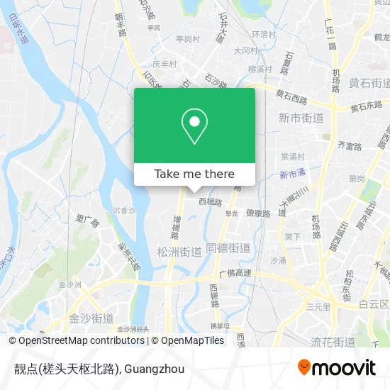 靓点(槎头天枢北路) map