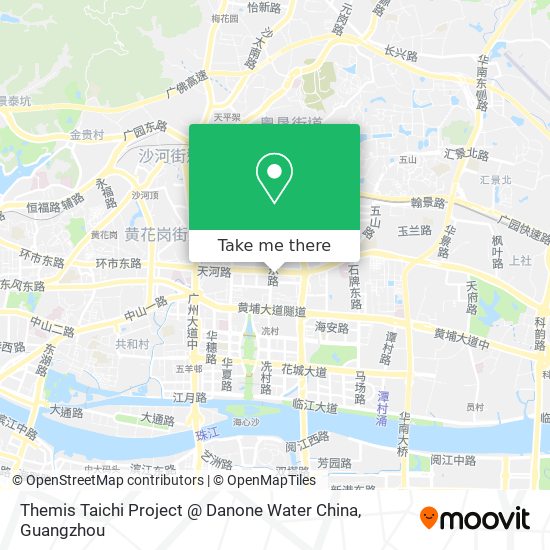 Themis Taichi Project @ Danone Water China map