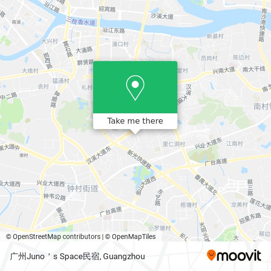 广州Juno＇s Space民宿 map